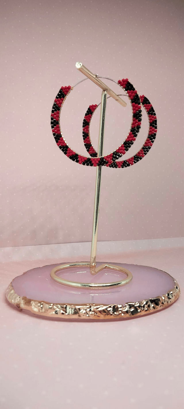 Boucle d'oreilles Baiser de Feu
