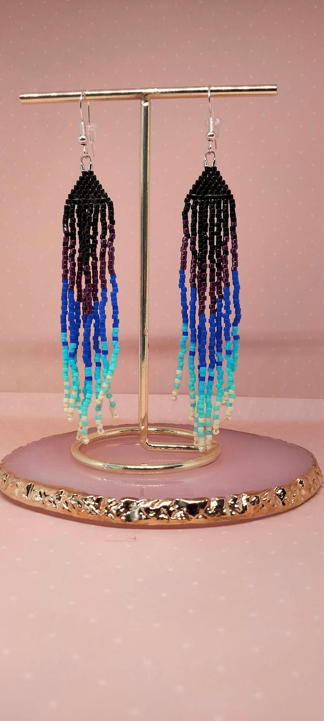 Boucle d'oreilles Océan Profond