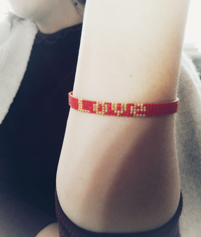Bracelet Love Miyuki