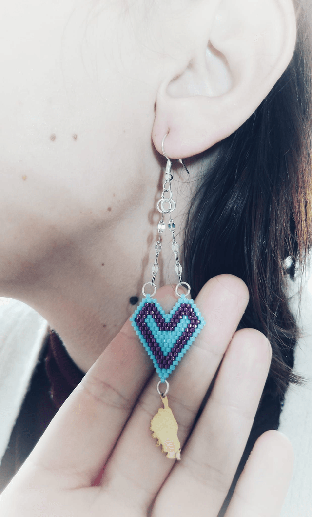 Boucle d'oreilles Eclat de Corse