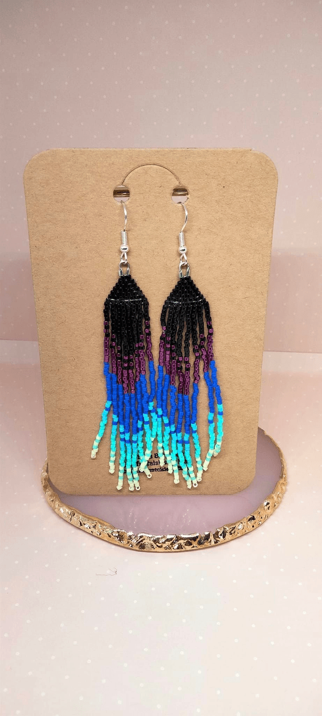 Boucle d'oreilles Océan Profond