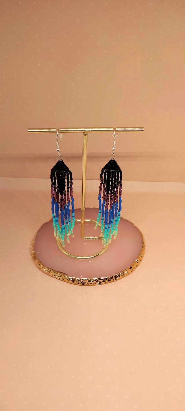 Boucle d'oreilles Océan Profond