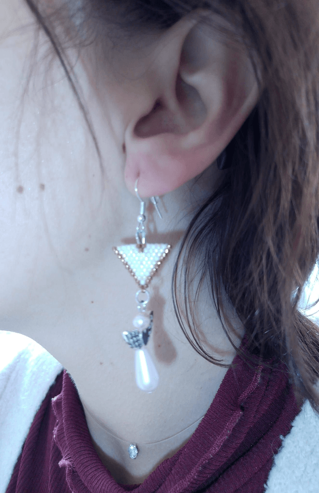 Boucle d'oreille Baiser d'Ange