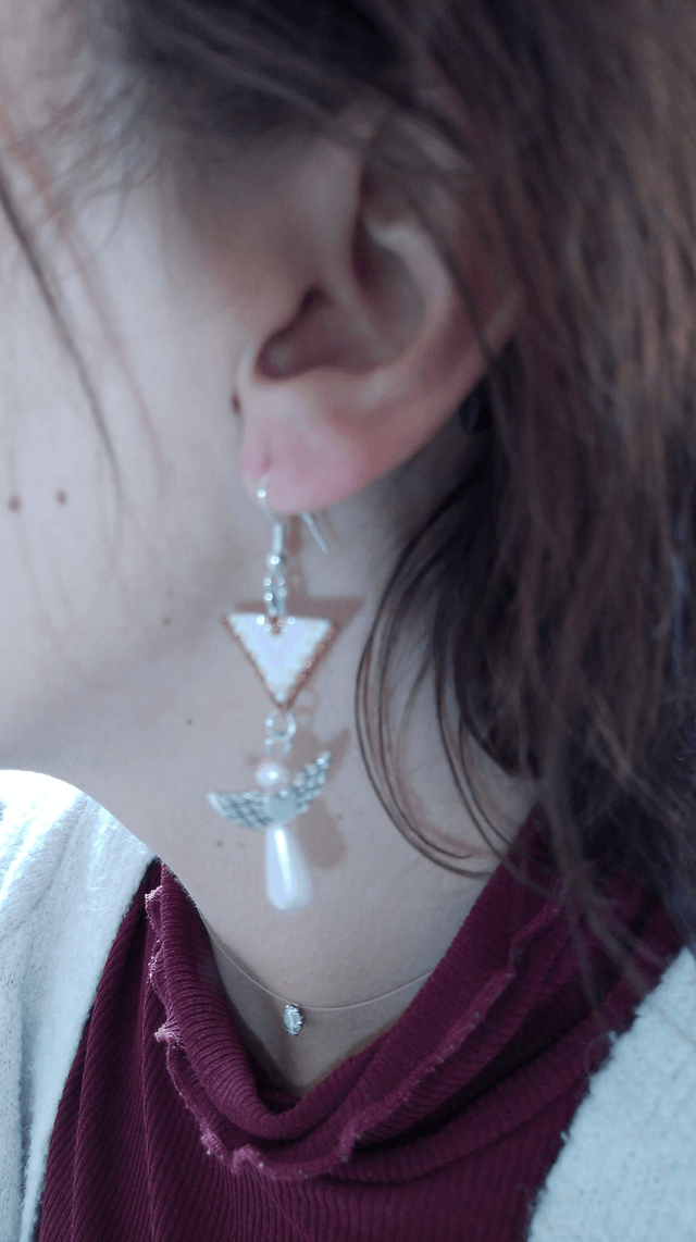 Boucle d'oreille Baiser d'Ange